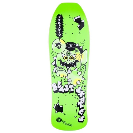 Blast Skates Mutant Smasher Custom 10.0 Skateboard Deck